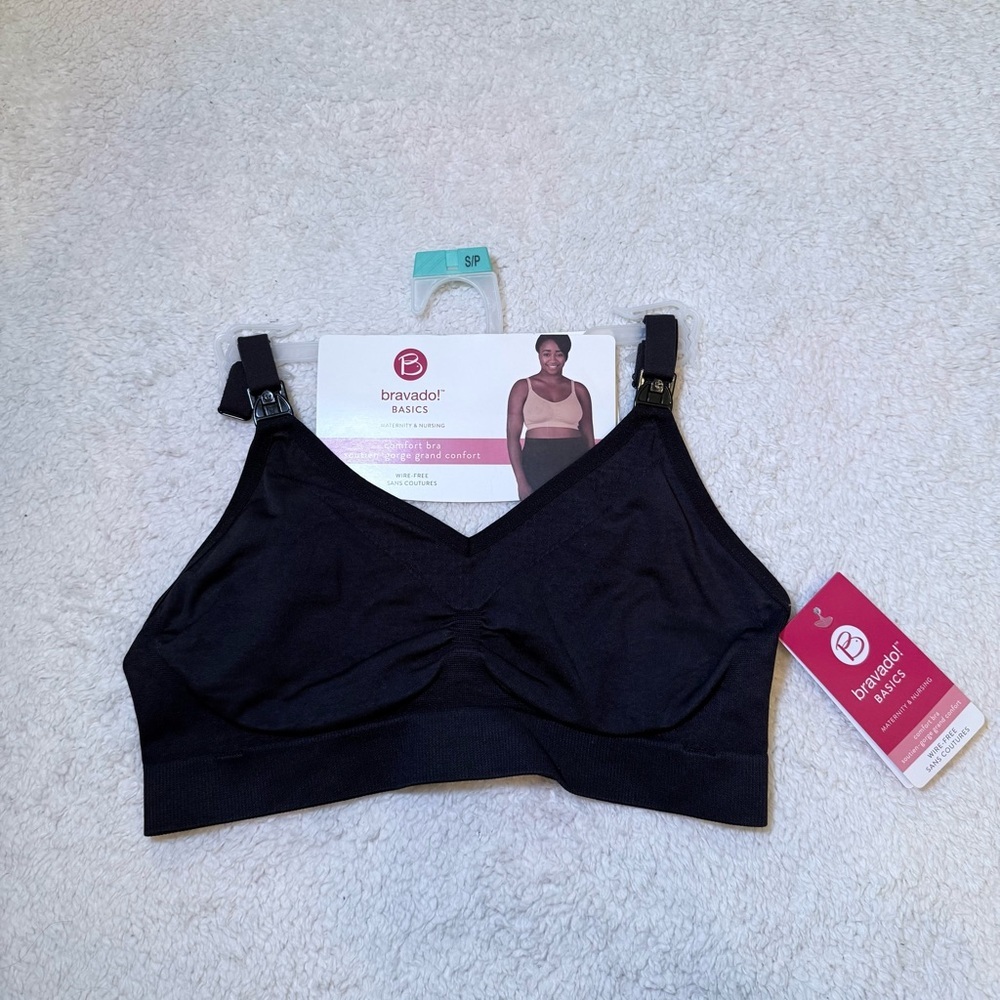 Bravado Black Women's Nursing Bra
